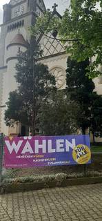s_wahlplakat | Kath. Pfarrei Selige Märtyrer vom Münchner Platz - Aktuelles - Ist Christsein politisch?